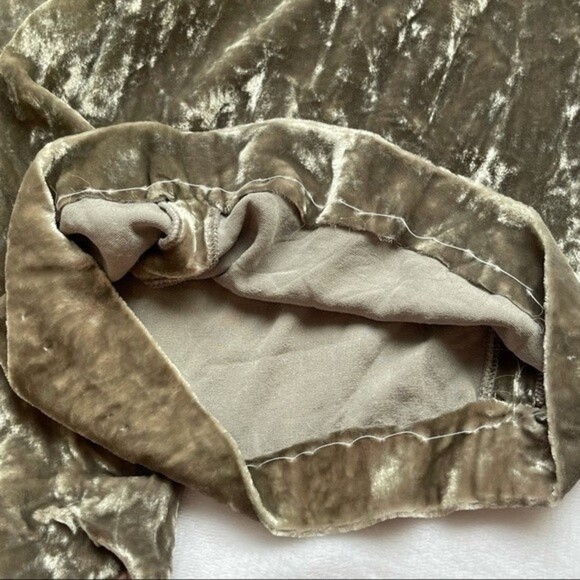 Vintage Talbots Collection Crushed Velvet Pants Silk Blend - Picture 11 of 11